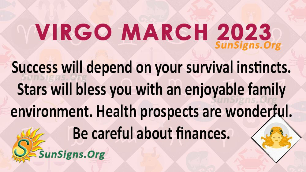 Virgo Horoscope March 2023