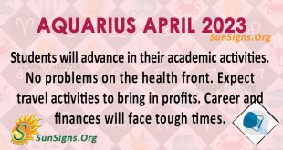 Aquarius April Horoscope 2023