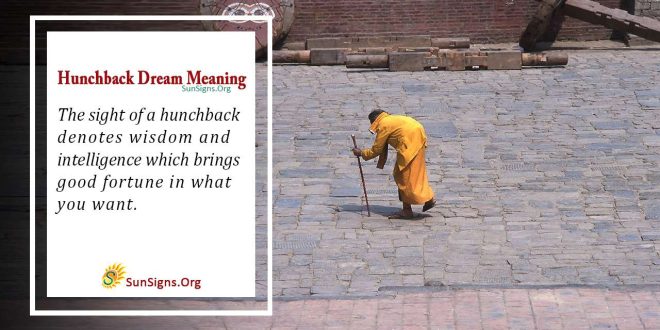 hunchback dream meaning