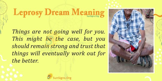 Leprosy Dream Meaning