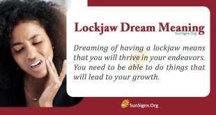 Lockjaw Dream Meaning