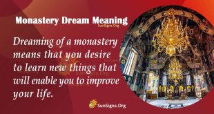 Monastery Dream Meaning