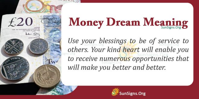 Money Dream Meaning