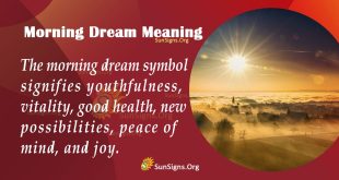 Morning Dream Meaning