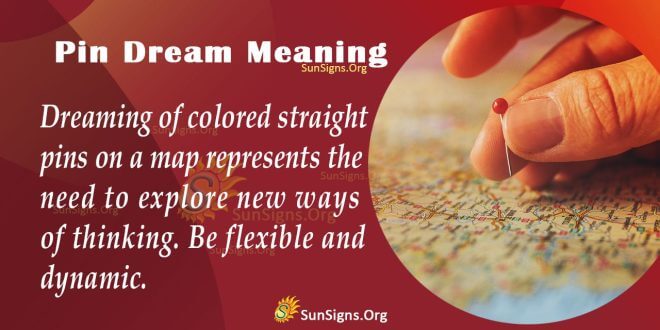 Pin Dream Meaning