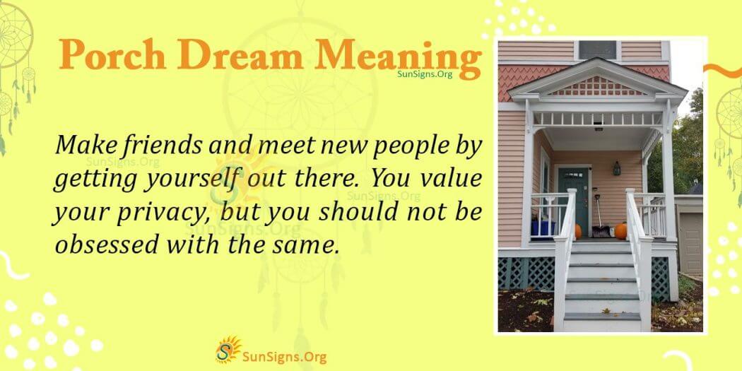 Understanding the Meaning of a Porch Dream Interpretation and