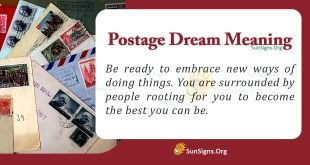 Postage Dream Meaning