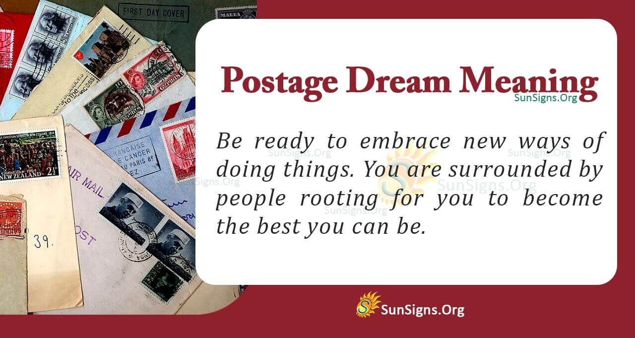 What Does it Mean to Dream About Postage? Interpretation and Symbolism