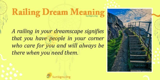 Railing Dream Meaning