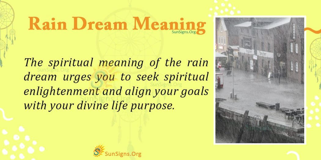 What Does It Mean to Dream of Rain? Interpretation and Symbolism