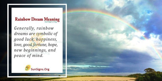 Rainbow Dream Meaning