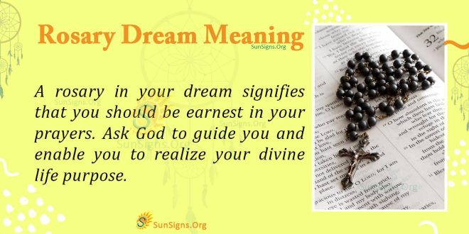 Rosary Dream Meaning