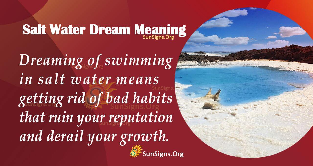 Meaning Of A Salt Water Dream Interpretation And Symbolism