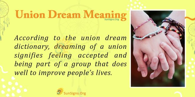 Union Dream Meaning