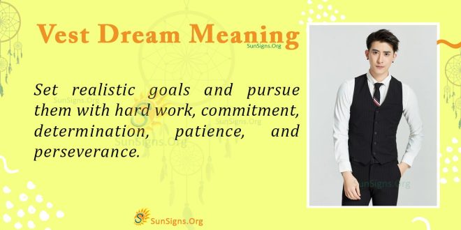 Vest Dream Meaning