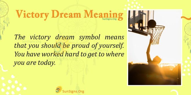 Victory Dream Meaning