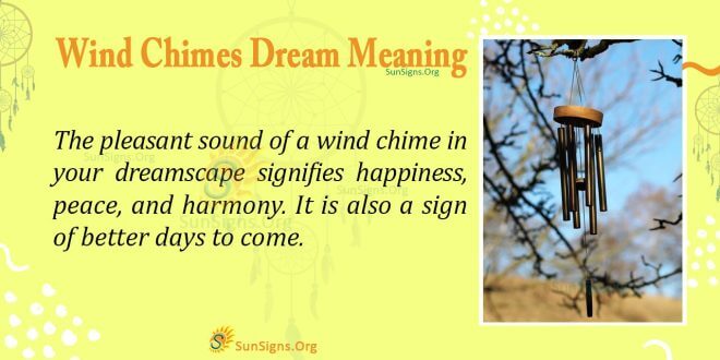 Wind Chimes Dream Meaning