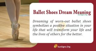 Ballet Shoes Dream Meaning