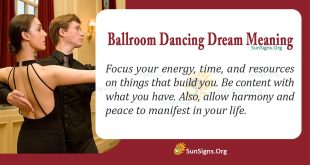 Ballroom Dancing Dream Meaning