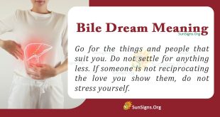 Bile Dream Meaning