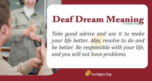 Deaf Dream Meaning