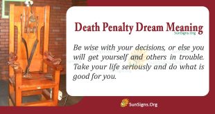 Death Penalty Dream Meaning
