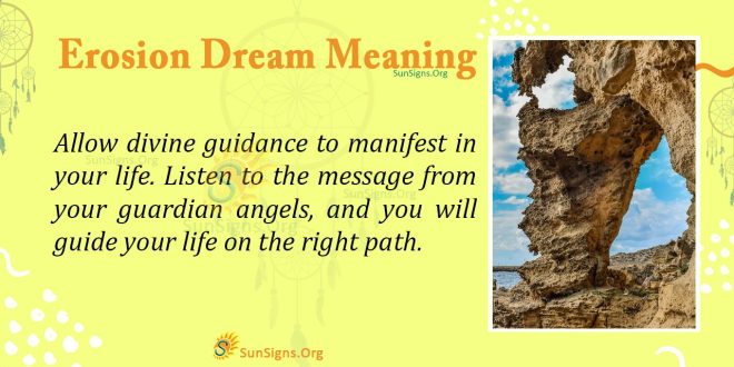 Erosion Dream Meaning