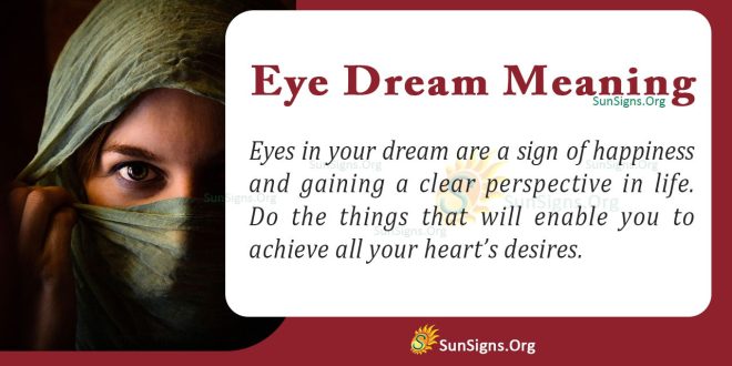 Eye Dream Meaning