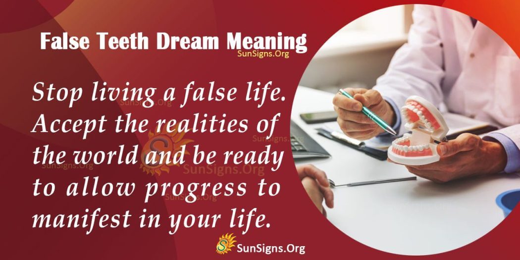False Teeth Sign False Teeth Dream Symbol - Meaning, Interpretation and Symbolism ...