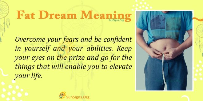 Fat Dream Meaning