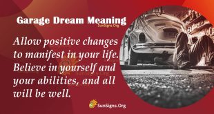 Garage Dream Meaning