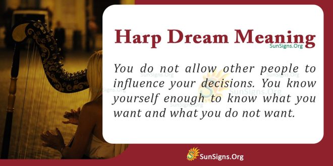 Harp Dream Meaning