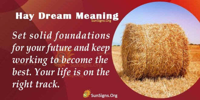Hay Dream Meaning