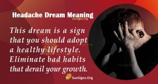 Headache Dream Meaning