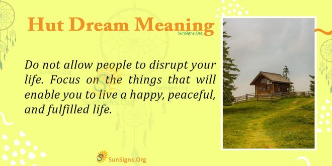 Hut Dream Meaning