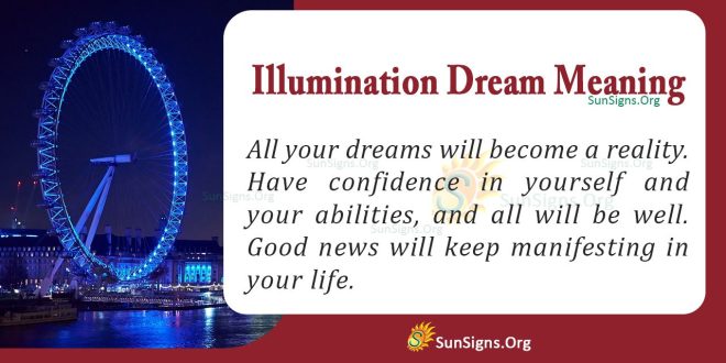Illumination Dream Meaning
