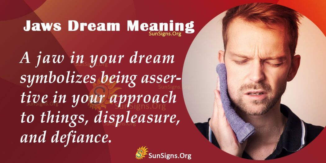 Jaw Dream Symbol Meaning, Interpretation and Symbolism
