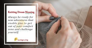 Knitting Dream Meaning