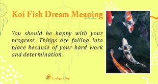 Koi Fish Dream Meaning