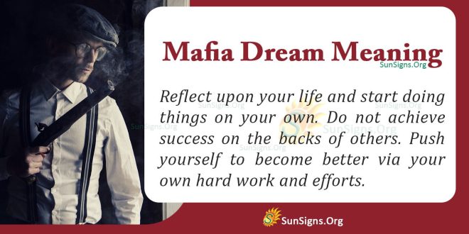 Mafia Dream Meaning
