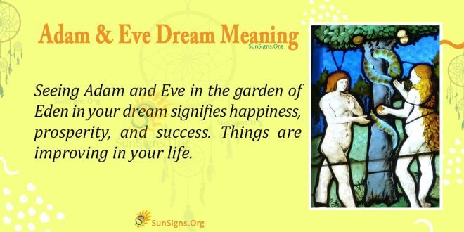 Adam And Eve Dream Meaning