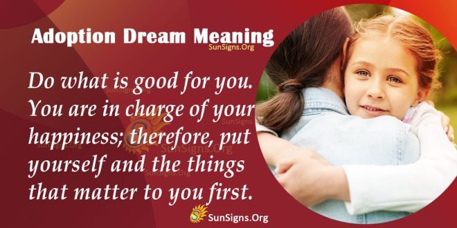 Adoption Dream Meaning