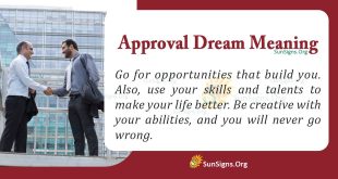 Approval Dream Meaning