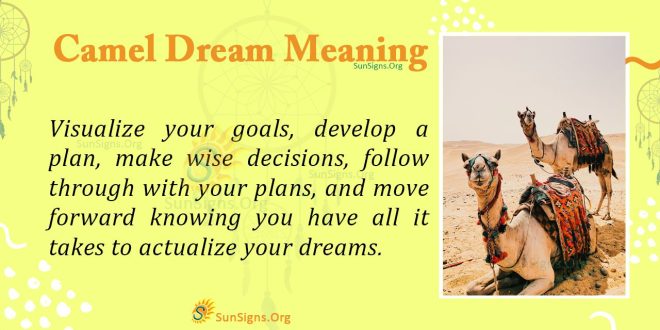 Camel Dream Meaning