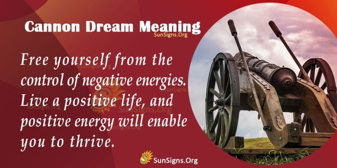 Cannon Dream Meaning