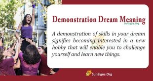 Demonstration Dream Meaning
