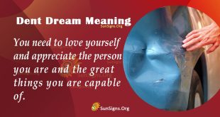 Dent Dream Meaning