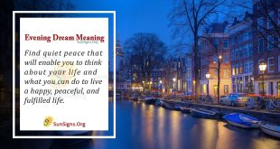 Evening Dream Meaning
