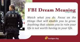 FBI Dream Meaning