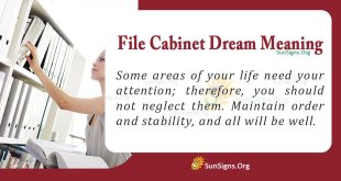 file cabinet Dream Meaning